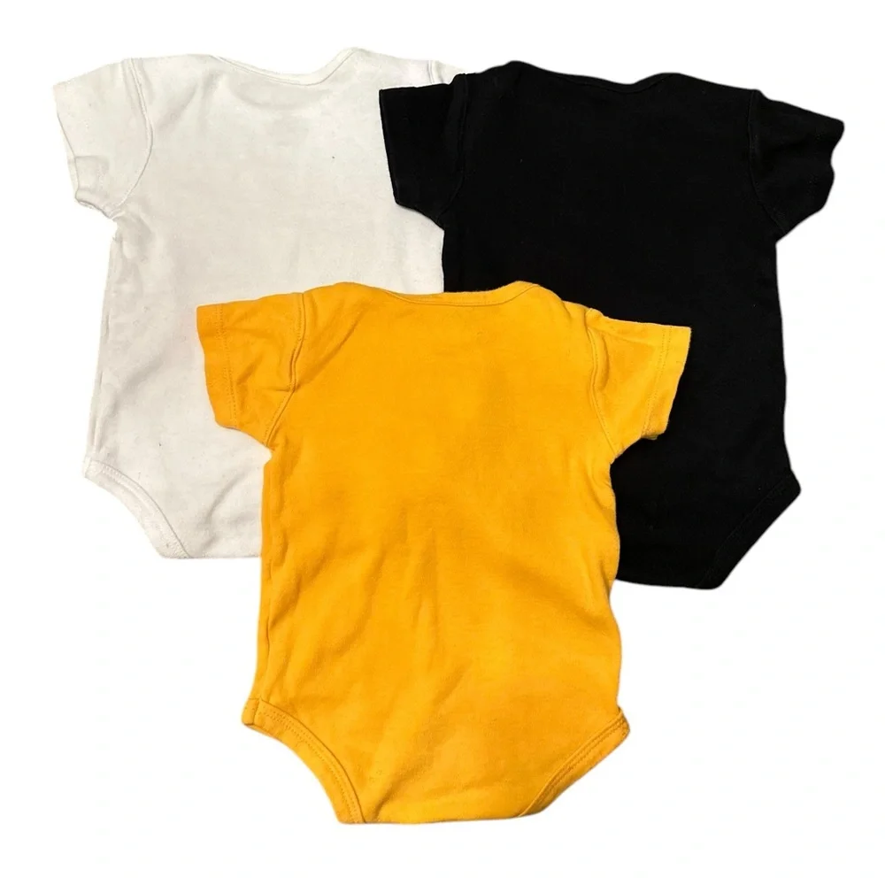 Pittsburgh Steelers Six Piece Baby Bundle 0-3 Months, EUC - Picture 7 of 16